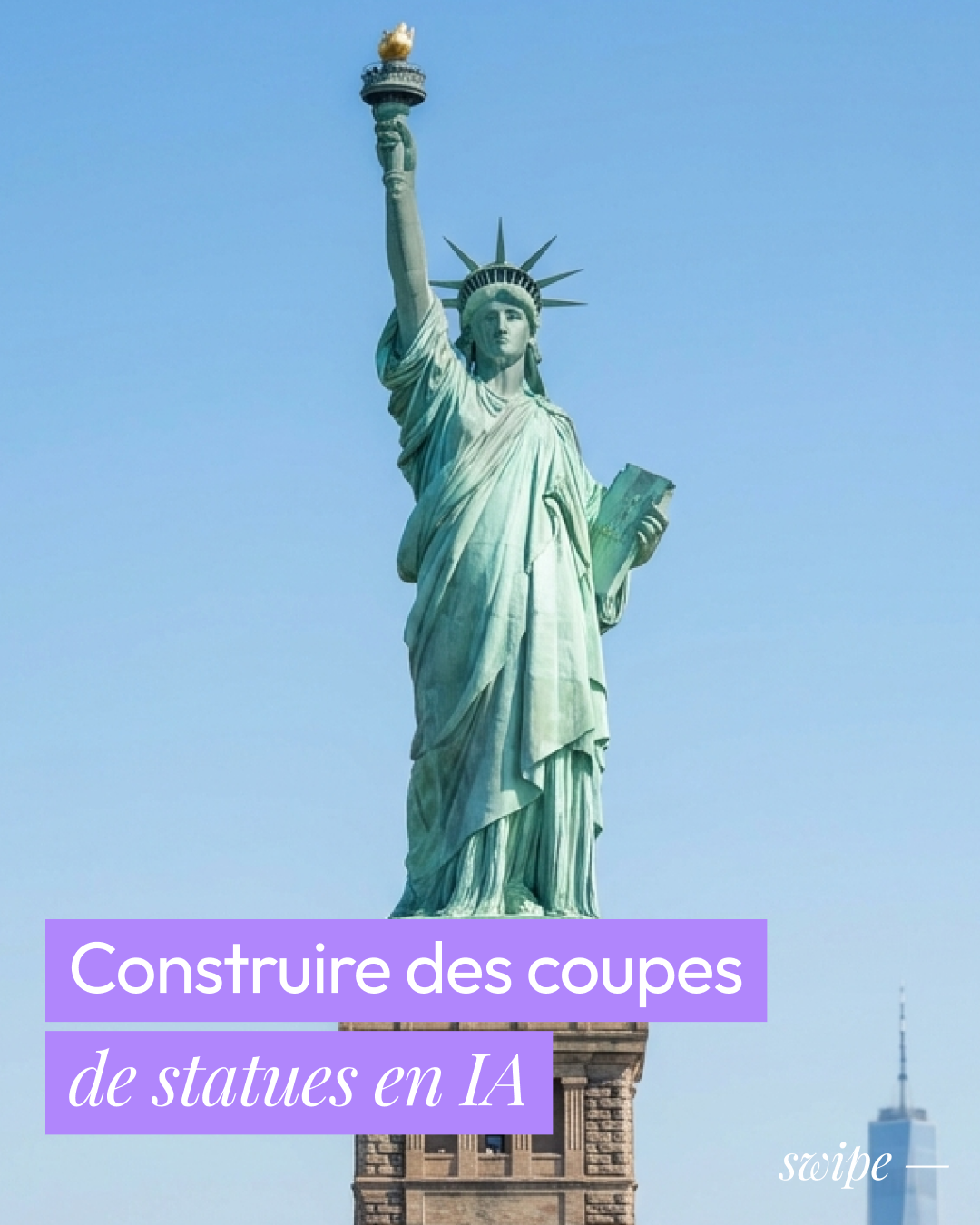 Construire des coupes de statues en IA