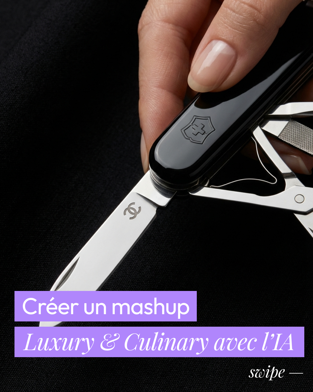 Creer un mashup Luxury et Culinary avec l'IA