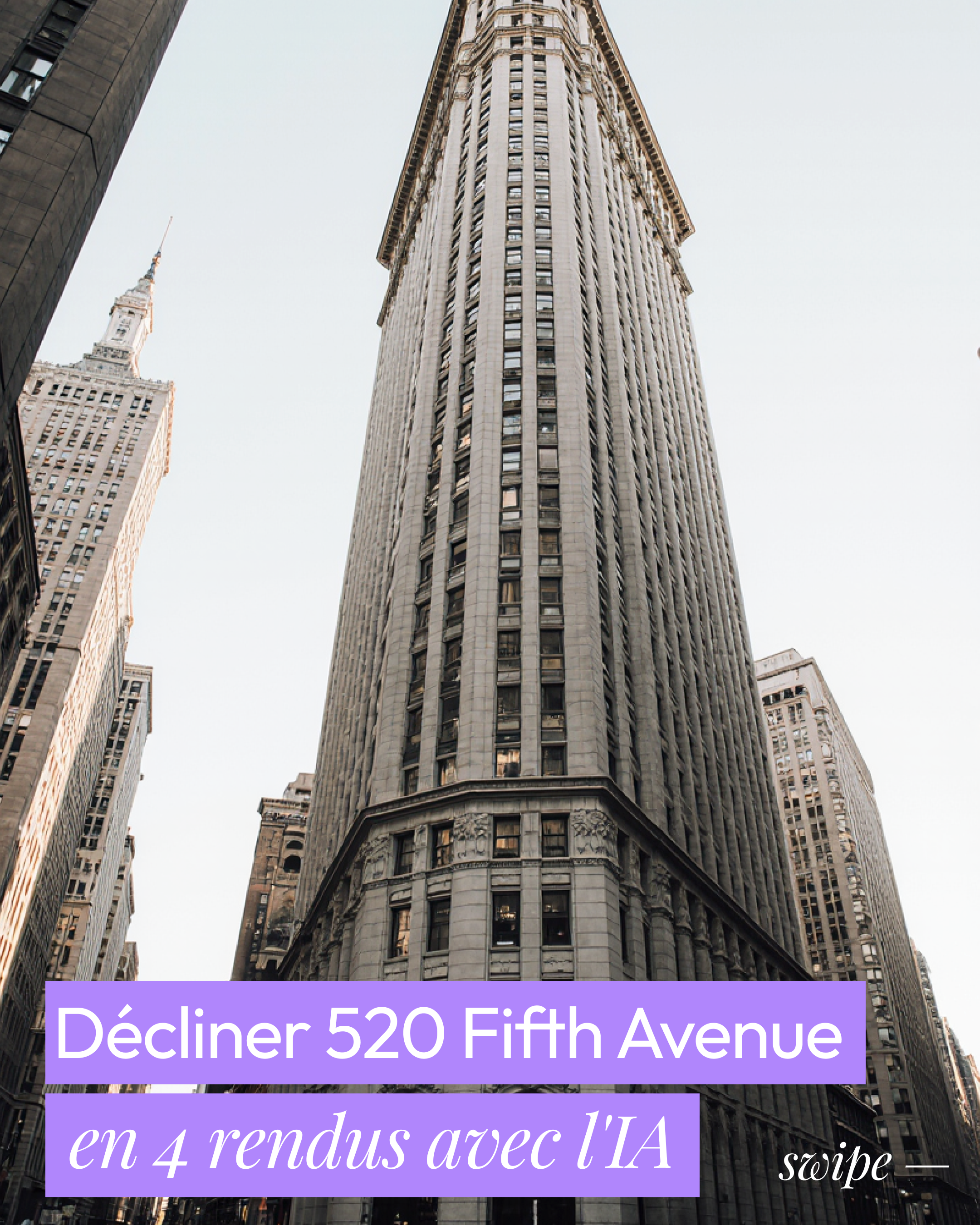 Decliner 520 Fifth Avenue en representations architecturales
